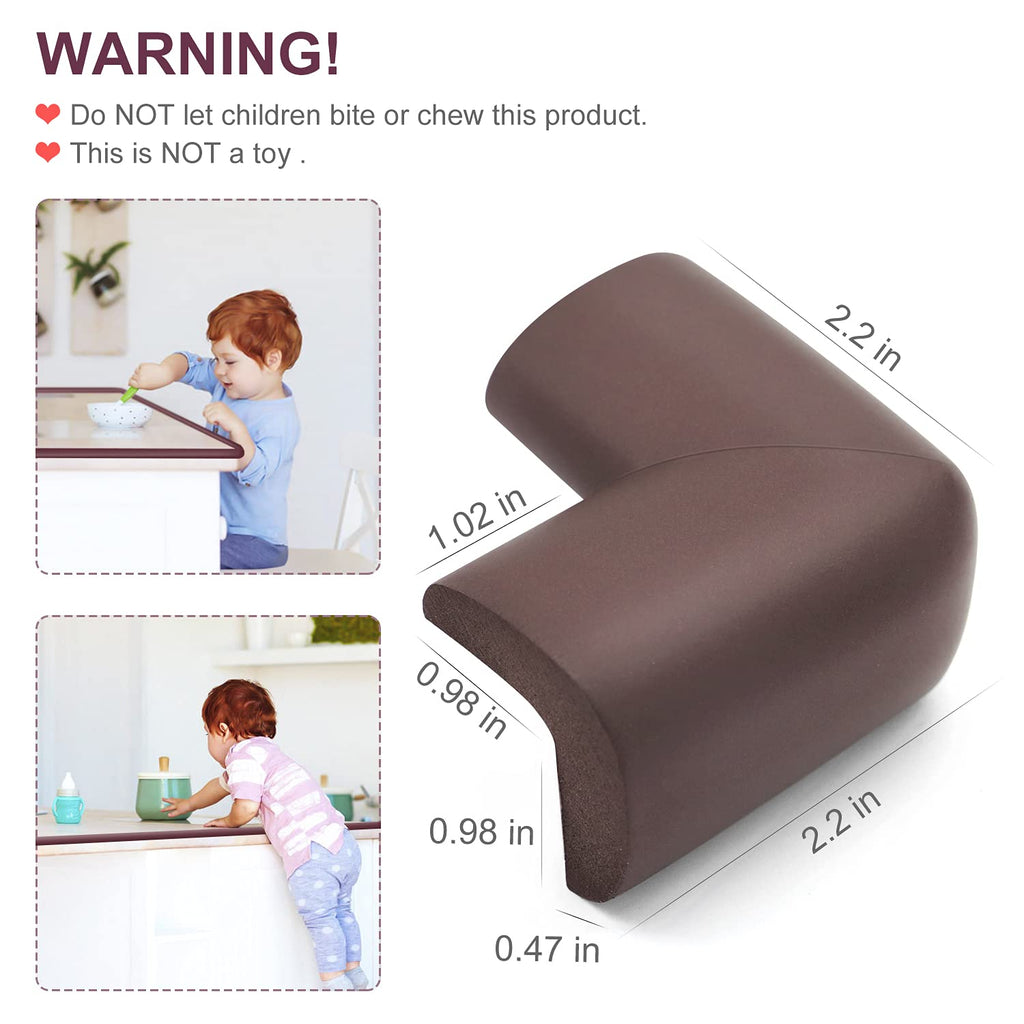 Proofing Edge Corner Protectors for Furniture, 18ft Edge + 8 Corners