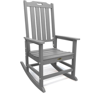 Outdoor Rocking Chair, Oversized HDPE Patio Rockers