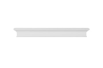 610-60 Henry Fireplace Mantel Shelf MDF, 60", White Paint