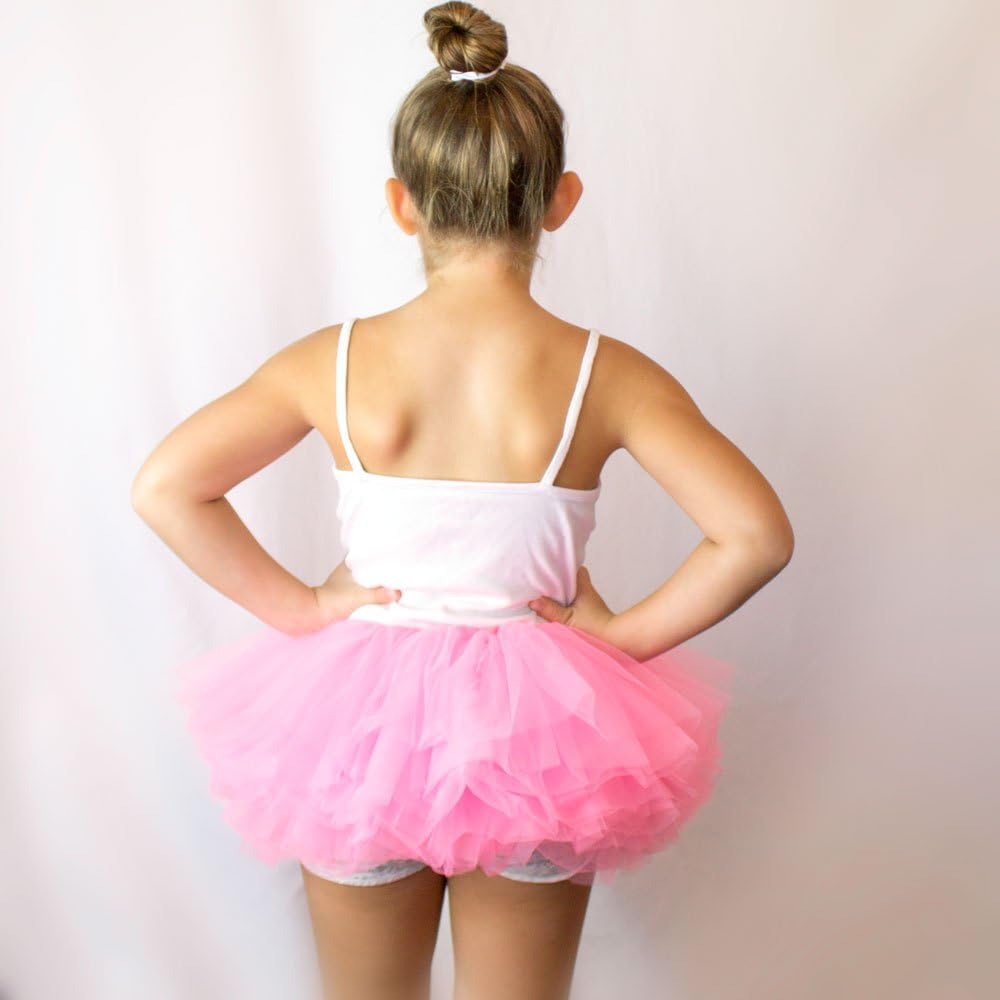 Big Girls Layer Short Ballet Tulle Tutu Skirt