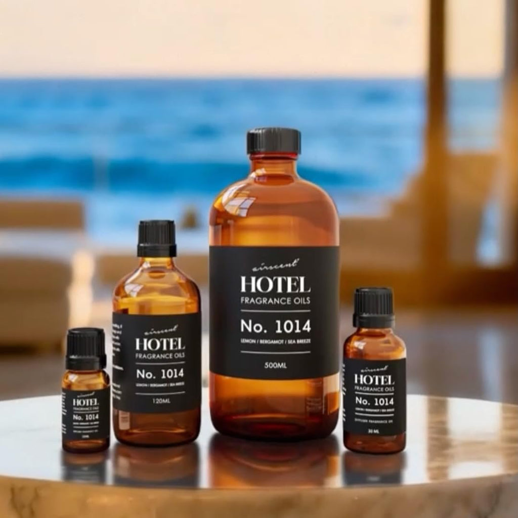 Hotel Diffuser Oil No. 1014 - Iconic 5-Star Hotel Blend - 120 mL - Set of 4