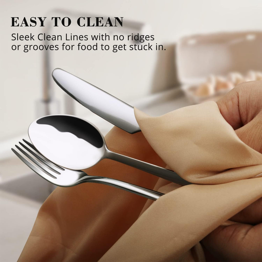30 Pieces Silverware Set, Flatware Cutlery Set for 6