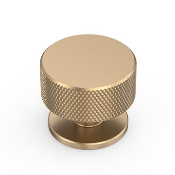 10 Pack Champagne Bronze Kitchen Cabinet Knobs, Knurled Cabinet Knobs Kitchen Cabinet Hardware for Cupboard Drawer