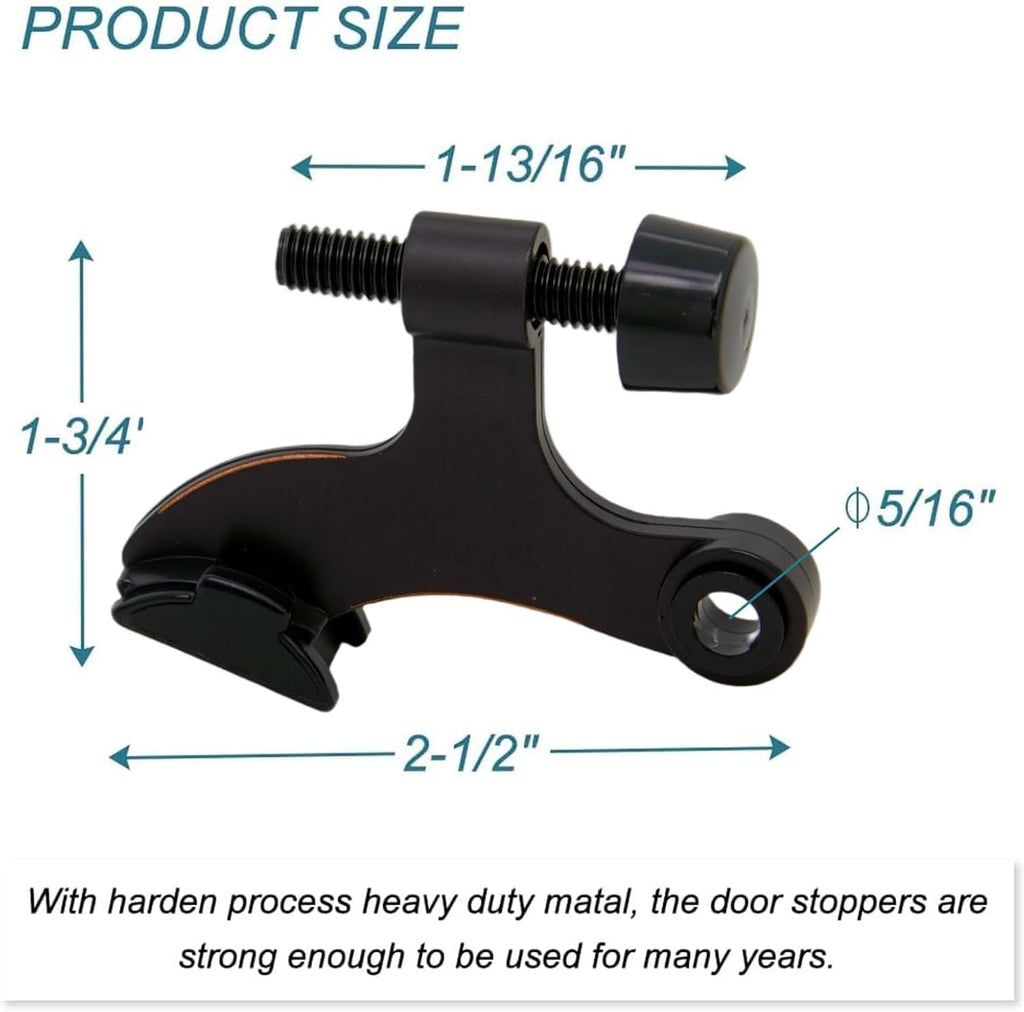 12 Pack Hinge Pin Oil Rubbed Bronze Door Stopper - Door Hinge