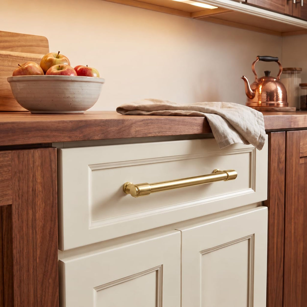 Appliance Pulls Champagne Bronze 18 Inch(457mm) Center to Center 1 Pack Heavy Duty Drawer Pulls Kitchen Cabinet