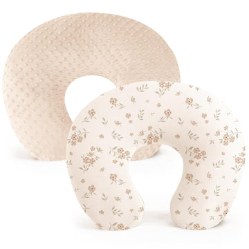 2 Pack Nursing Pillow Covers, Soft Covers for Breastfeeding Pillows