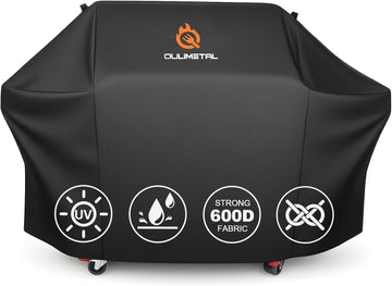 72 inch BBQ Grill Cover | 600D Waterproof Cover for Large Outdoor Gas,Compatible with