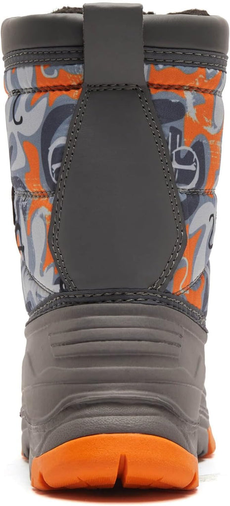 Boys' Waterproof Winter Snow Boots with Insulation for Cold Weather