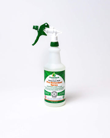 Fire Retardant Spray (Quart) Class A, Non-toxic and easy to use on fabric, wood, stage curtains and other