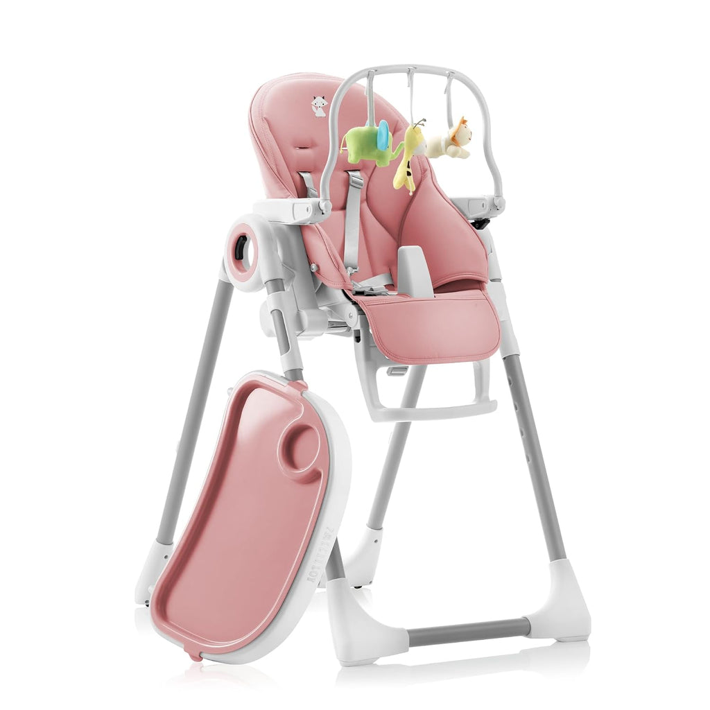 Baby High Chair Adjustable to 7 Different Heights - Foldable High Chairs for Babies and Toddlers - Silla para Comer