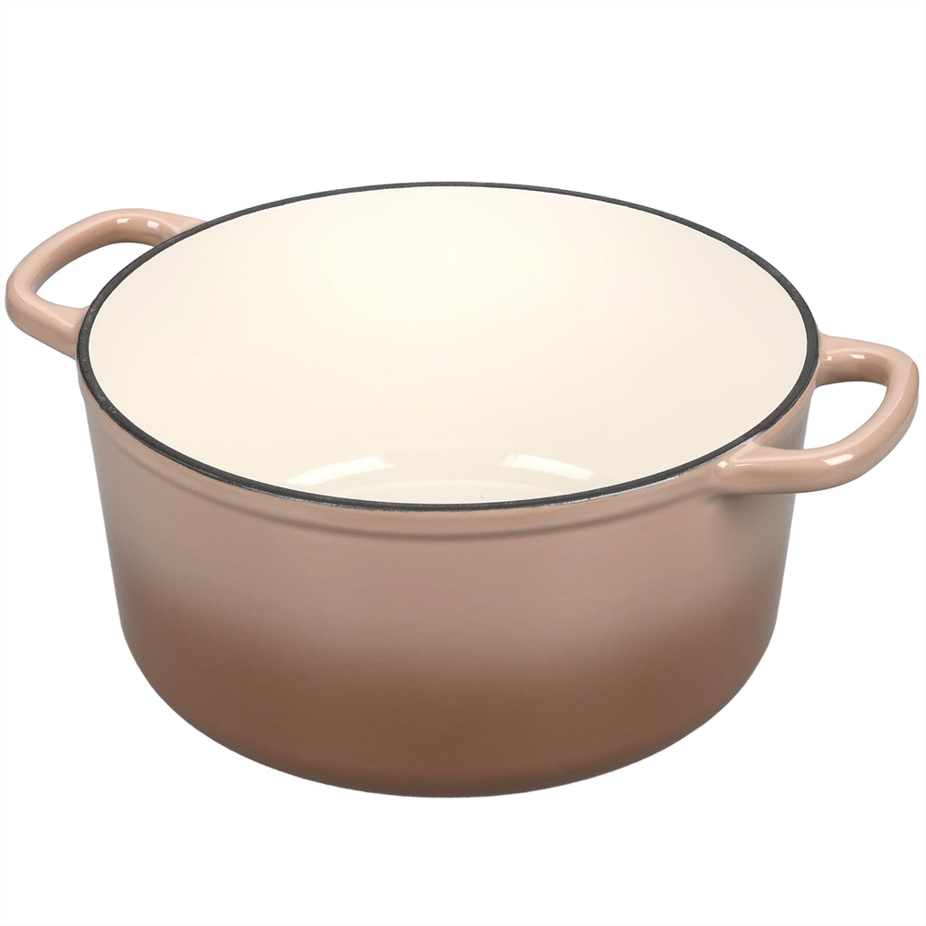 Enameled Cast Iron Dutch Oven with Sourdough Bread Baking Kit, Bread Dutch Oven with Lid, Includes Proofing Basket &