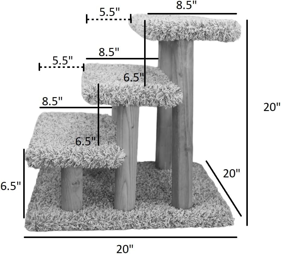 Pet Stairs, Neutral, Large