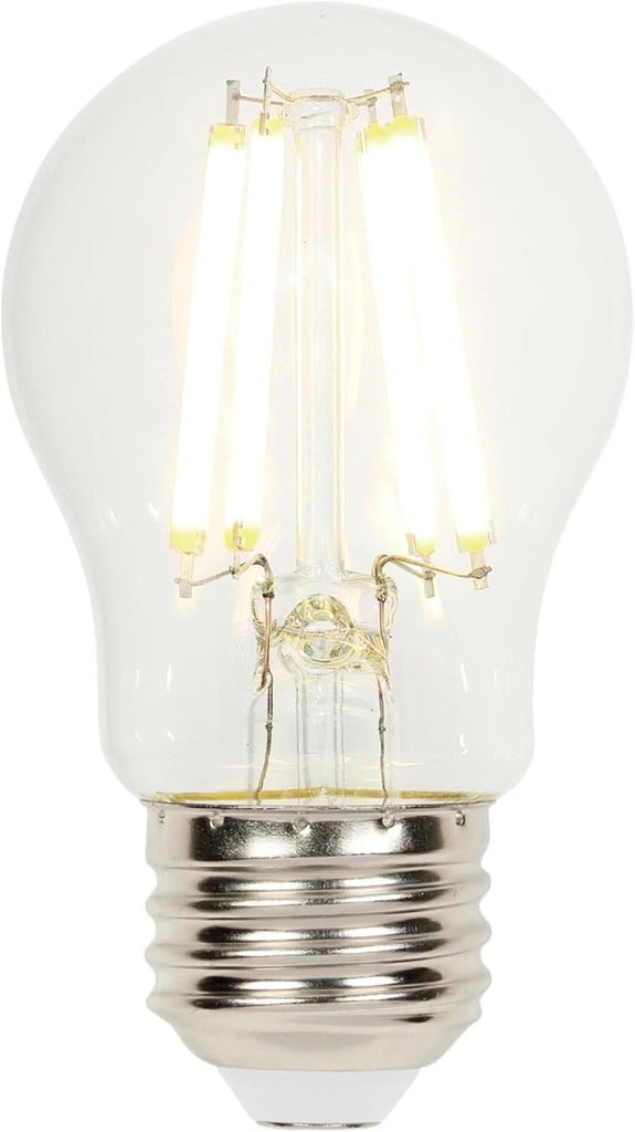 Lighting 5279000 9 Watt (100 Watt Equivalent) A15 Dimmable Clear Filament LED Light Bulb, Medium Base