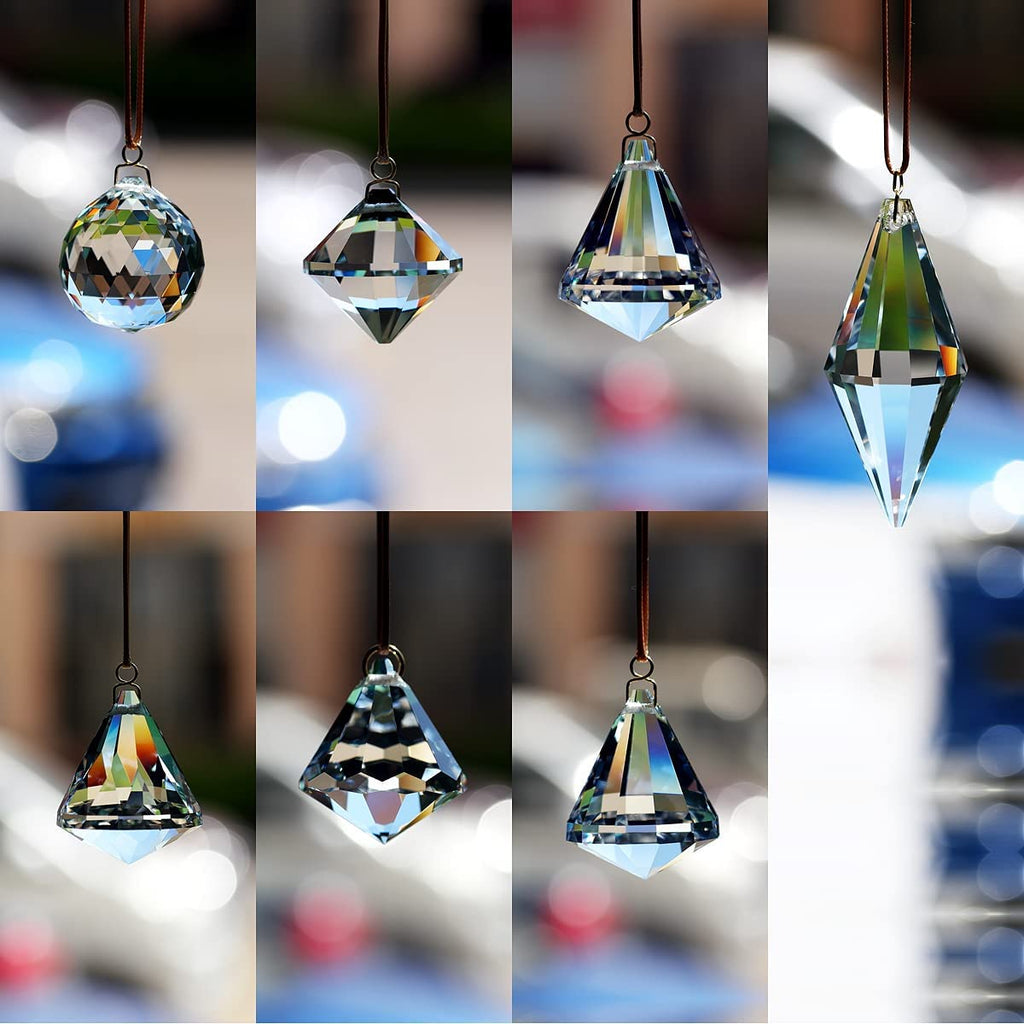 Crystal Chandelier Parts Sun Catcher Prism for Window