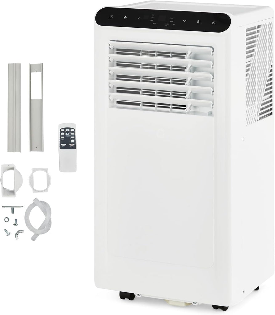 8,000 BTU Portable Air Conditioners, Portable AC Unit, Remote & Auto Evaporation, 4-in-1 Cooling Unit, Floor AC