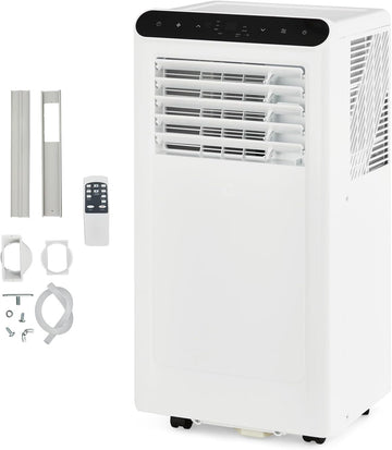 8,000 BTU Portable Air Conditioners, Portable AC Unit, Remote & Auto Evaporation, 4-in-1 Cooling Unit, Floor AC
