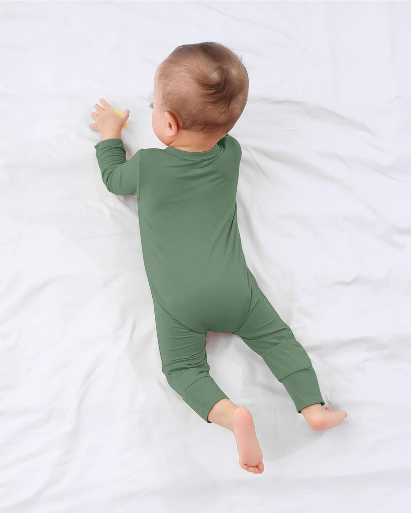 Baby Rayon Footless Snug Sleepers, Way Zip Footless Pajamas Pack