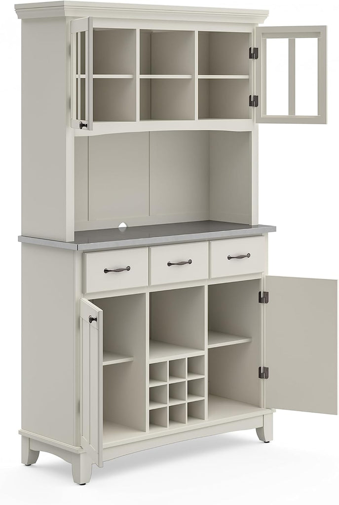 Server sideboards-buffets-credenzas, Hutch, Off White