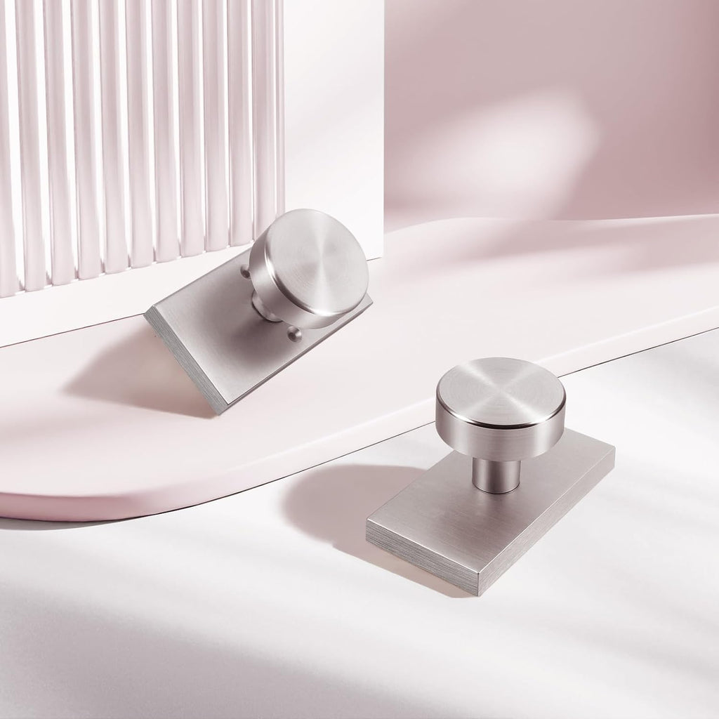 Brushed Satin Nickel Door Knobs Passage Door Knobs Interior