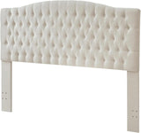 Linen Upholstered Headboard King/Cal King Latest Model Wall Mount, Bed Frame Mount