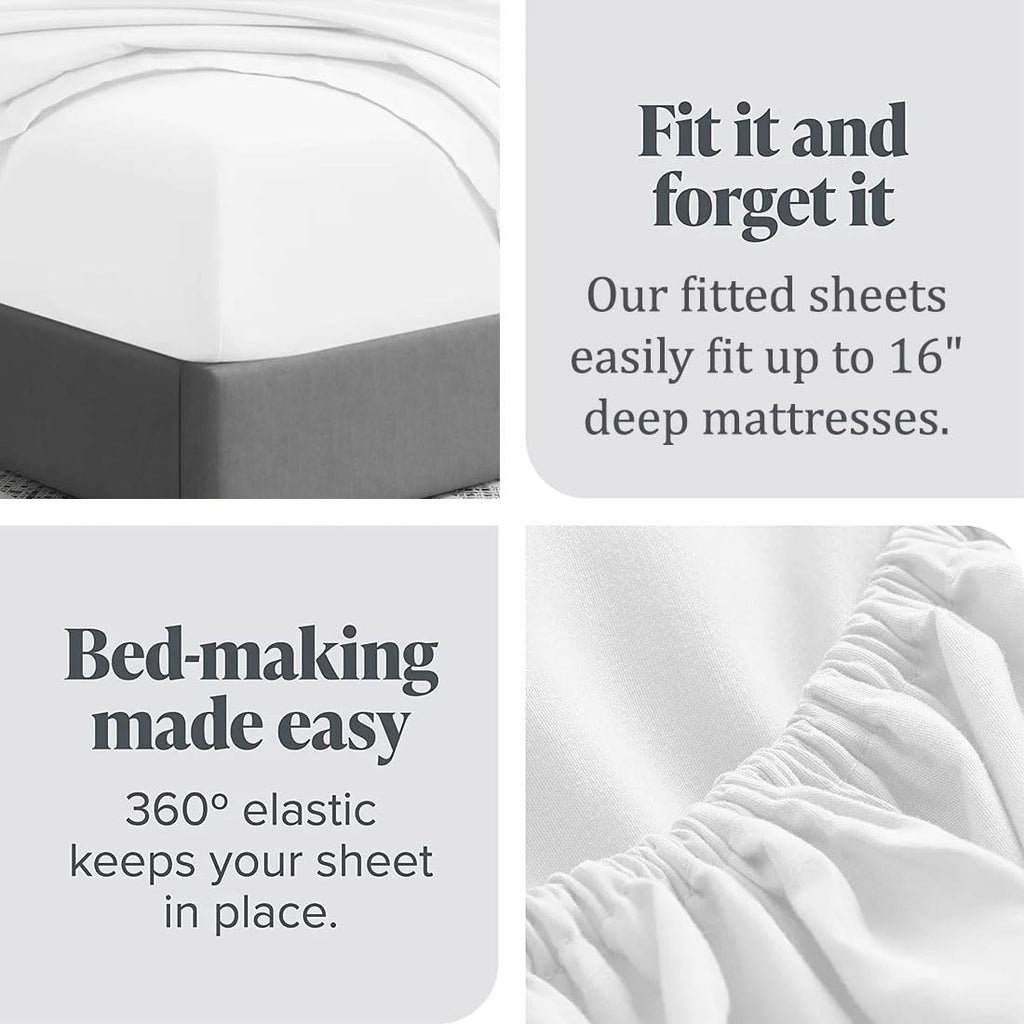 RV Olympic Queen - 66" x 80" Sheet Set White