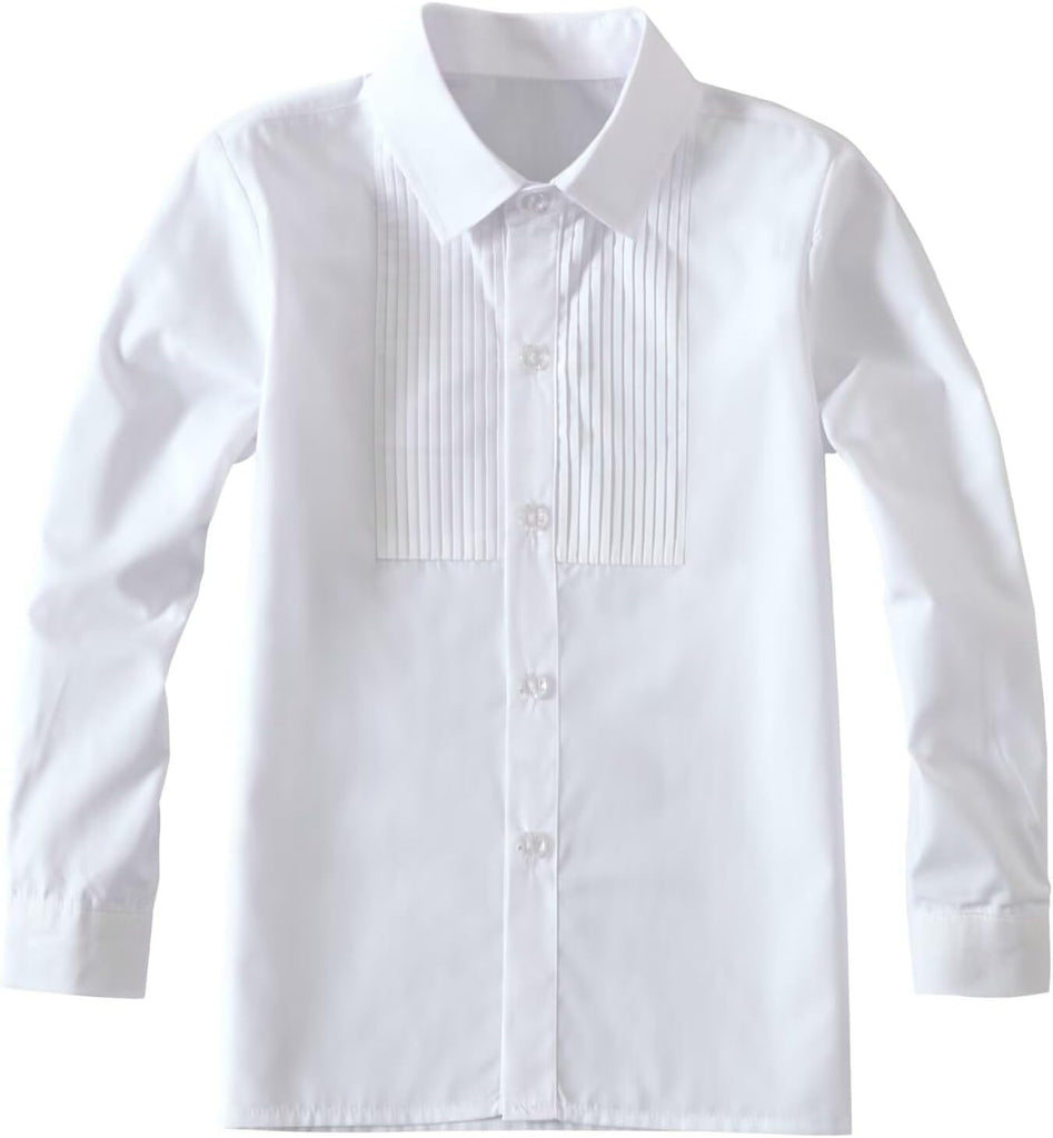 Boys Formal Suit Kids 5 Piece Suit Jacket Pants Set with Shirt Tie