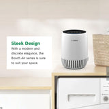 Air Purifier for Home, Small Spaces (Covers, 500-sq ft), 2-in-1 Filter for Pollen, Smoke, Dust, Dand