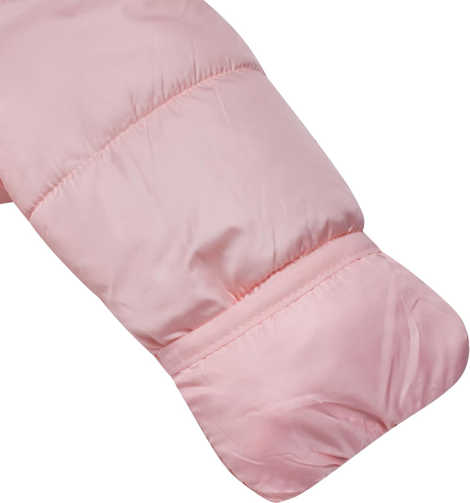 Baby Girls Hooded Snowsuit Onesie Winter Bunting