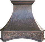 Copper Range Hood Insert Baffle Filters