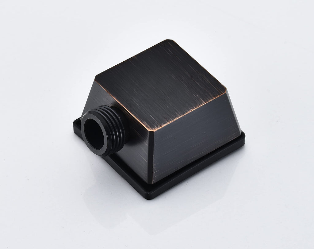 Square Wall Elbow for Hand Held Shower, Venetian Bronze