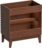 30" Bathroom Vanity, Mid-Century Freestanding Bathroom Vanity Cabinet with Storage