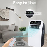 8,000 BTU Portable Air Conditioner, AC Unit with Built-in Cool, Dehumidifier & Fan Modes for Room up to 350 sq.ft