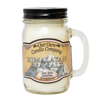 Himalayan Sea Salt Scented Mason Jar Candle, 13 oz