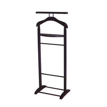 Products - VL17014 Knight Valet Sand, 18" x 12" x 43.5", Walnut