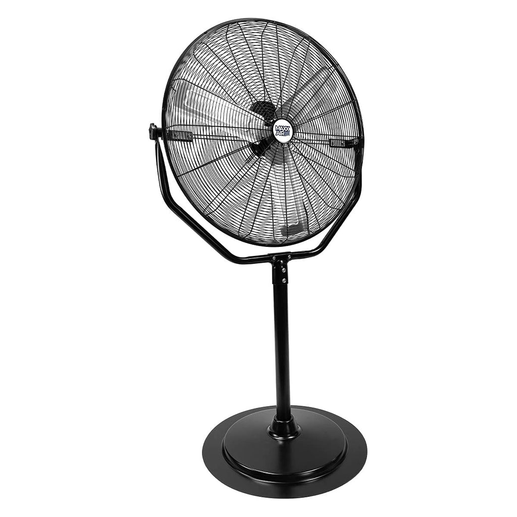 Industrial 30" Pedestal Fan, Powerful Heavy Duty Commercial Fan for Warehouses, Factories, and Large Spaces