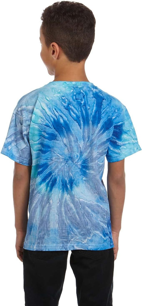 Short Sleeve Tie Dye T-Shirts for Boys and Girls - Tie Dye T Shirts for Little Kids & Big Kids