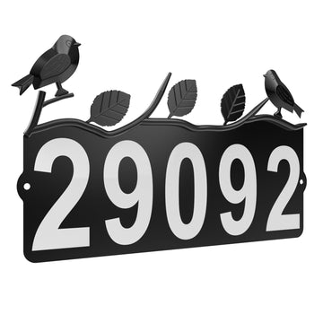 Metal Address Numbers, Address Plaque
