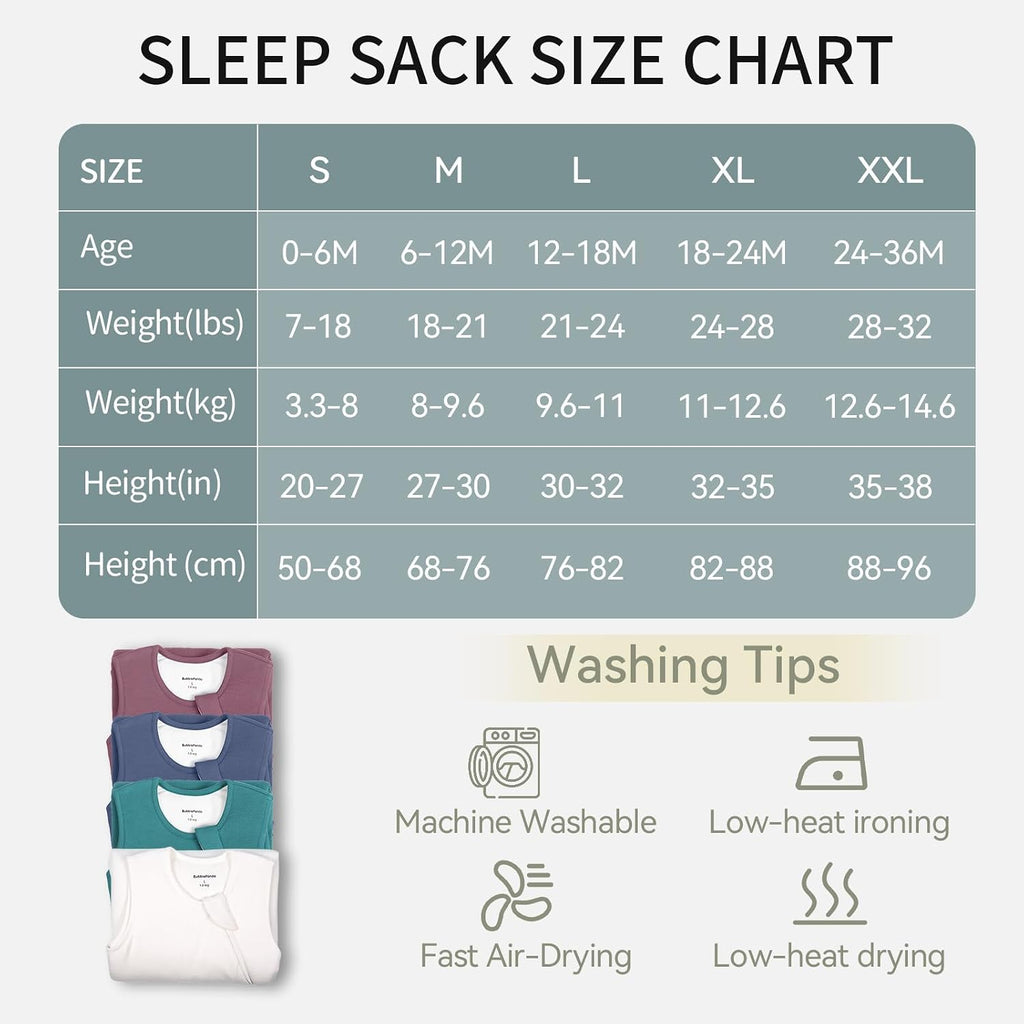 Modal Sleep Sack 1.0 Tog Soft Baby Sleeping Bags