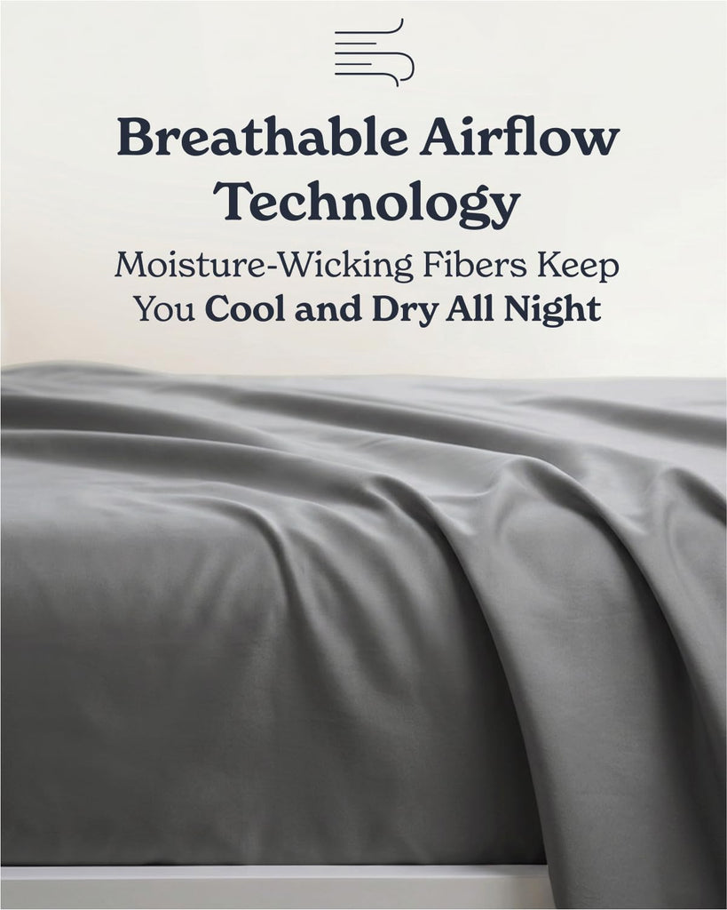 Twin 3 Piece Cooling Sheet Set for Hot Sleepers
