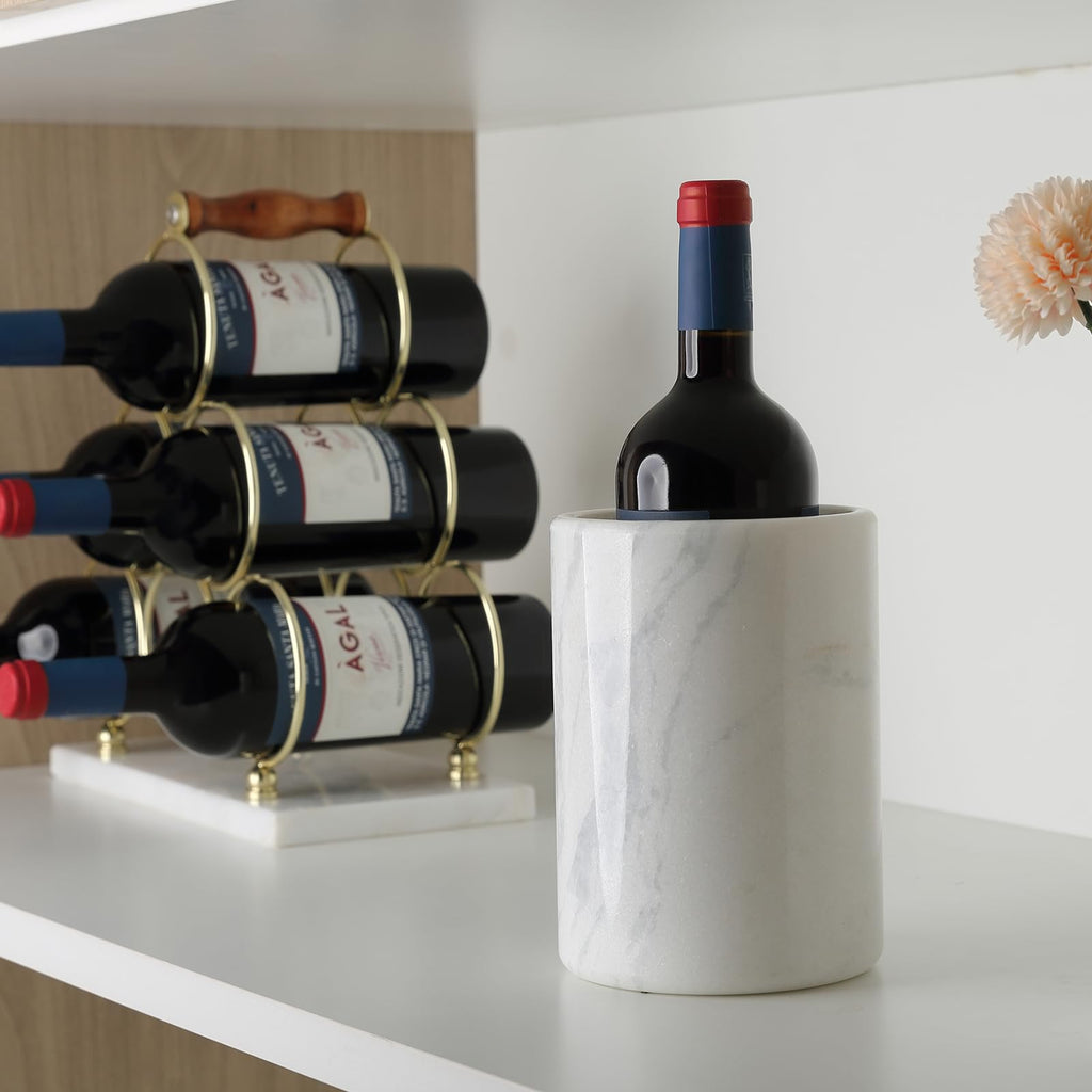 Natural Marble Utensil Holder Countertop