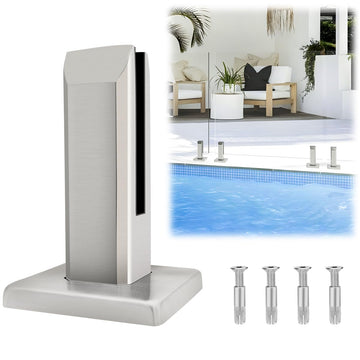 304 Stainless Steel Heavy-Duty Glass Railing Spigots