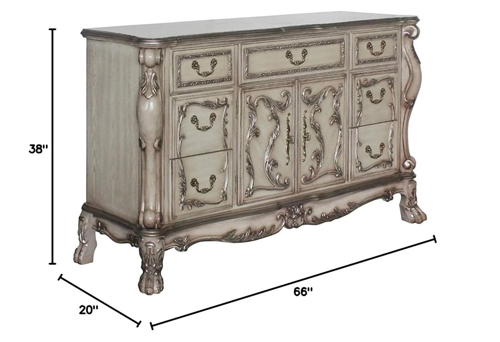 Dresden in Vintage Bone White