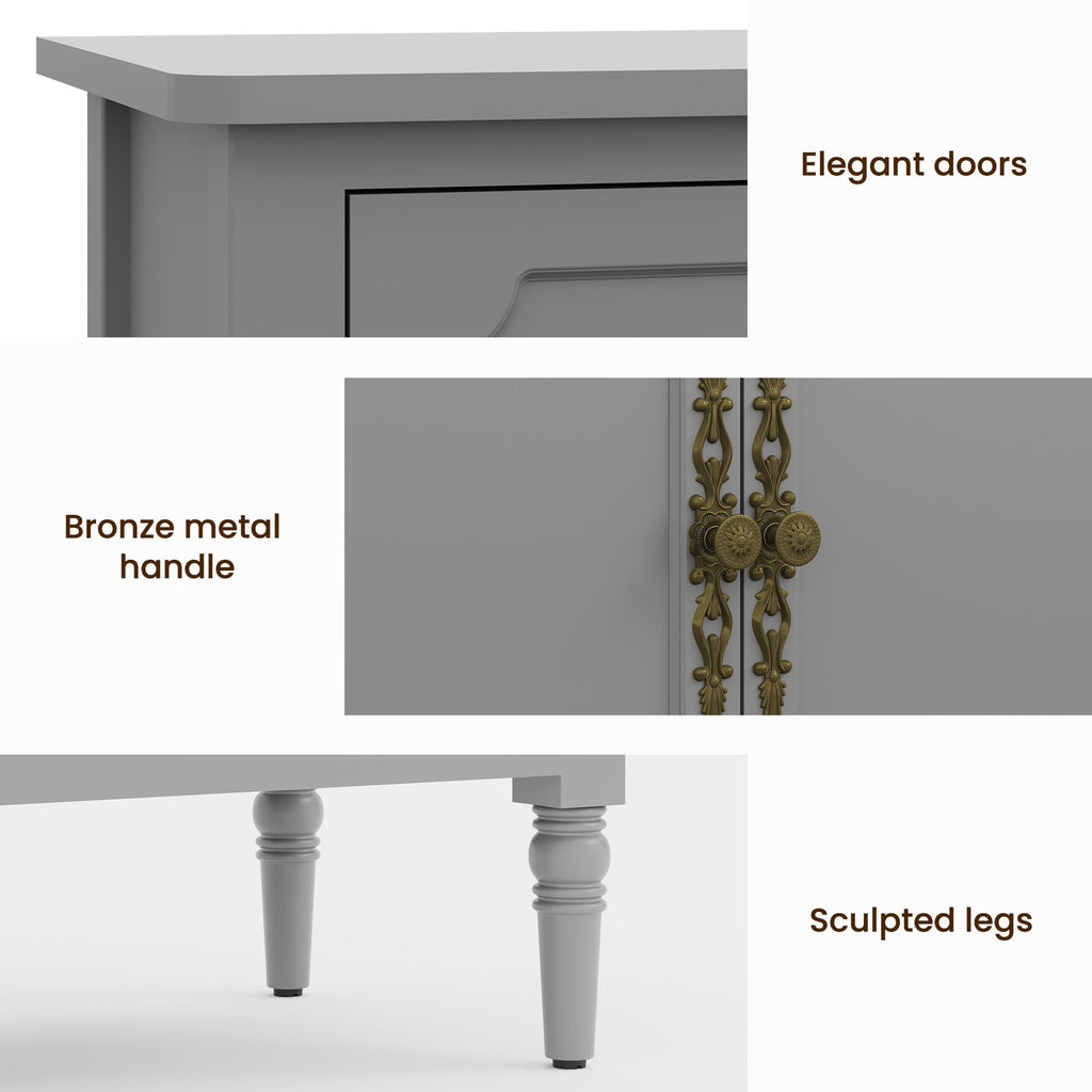 Sideboard Buffet Cabinet with Storage, Kitchen Buffet Cabinet