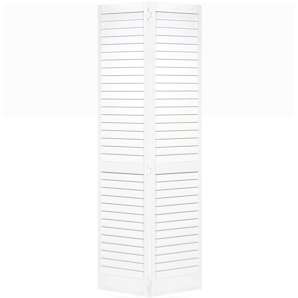 Bi-fold Door Louver Louver Plantation Primed White (36x80)