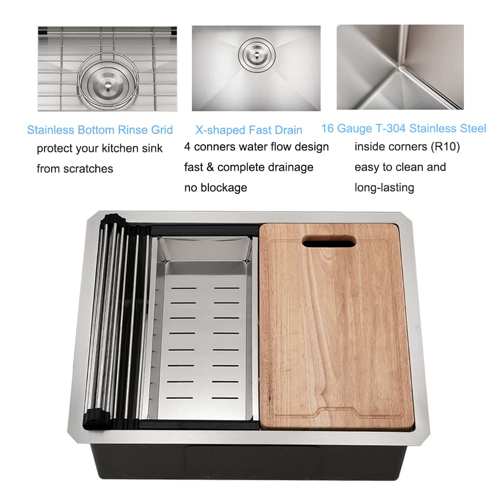 24 Inch Undermount Kitchen Sink