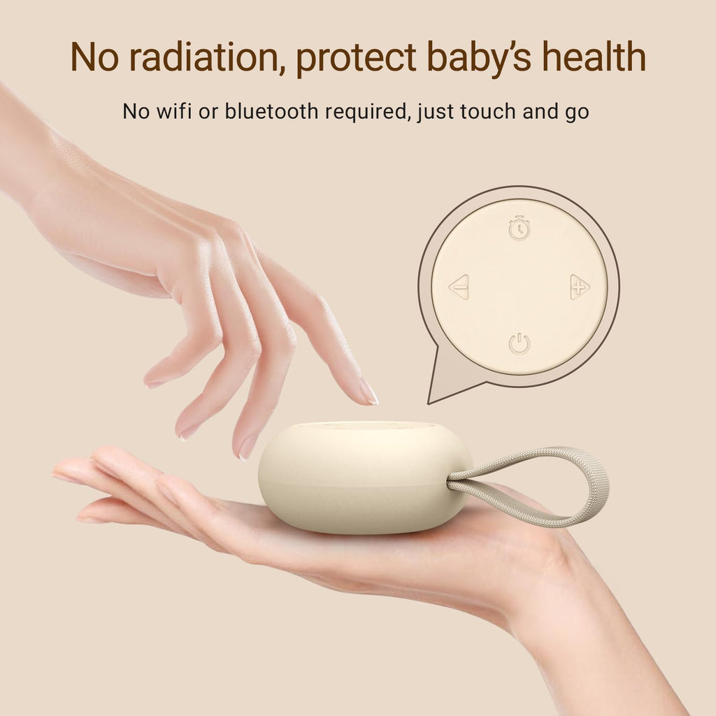 Portable Baby Sound Machine & Essentials for Babies & Kids-Putty