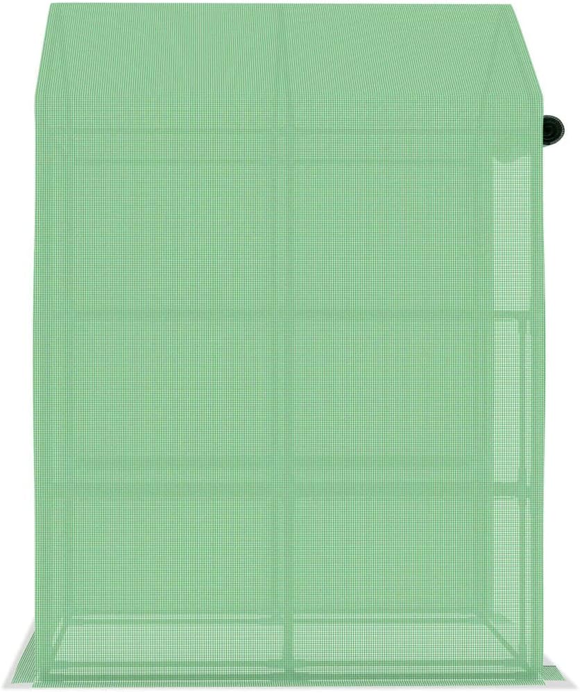 Portable Greenhouse for Outdoor Gardening, Large Walk-in Plant Growing Tent with Powder-Coated Steel Frame, 56.3 x