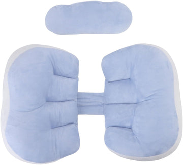 U Shaped Pregnancy Pillow for Side Sleepers - Full Body Maternity Pillow with Back Support - 100% Cotton Soft Machine