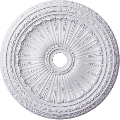 35 1/8"OD x 4 7/8"ID x 2 1/2"P Viceroy Ceiling Medallion (Fits Canopies up to 4 7/8")