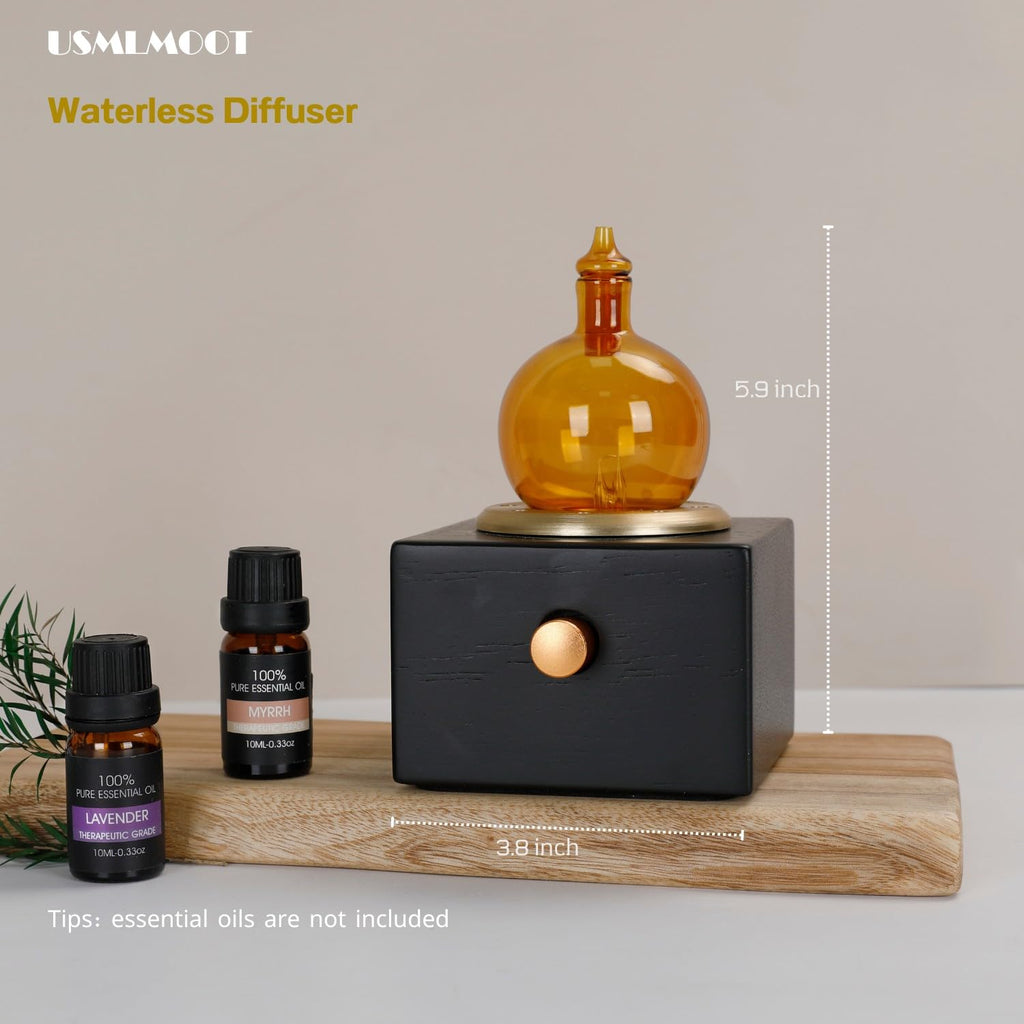 Premium Cordless Waterless Aroma Nebulizer for Essential Oils
